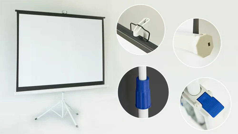 4K/8K HD Tripod Projector Screen